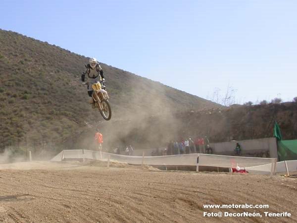 Salto de pilotos de Motocross 